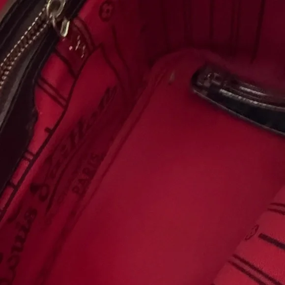 Louis Vuitton Black and Brown Checkered Tote - Picture 3 of 16